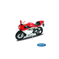 WELLY MODEL 1:10 MV AGUSTA F4 ČERVENO-STRIEBORNÁ